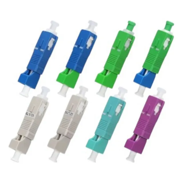 Adaptador Conector De Fibra Óptica Lc/h - Sc/m  X 2 Und