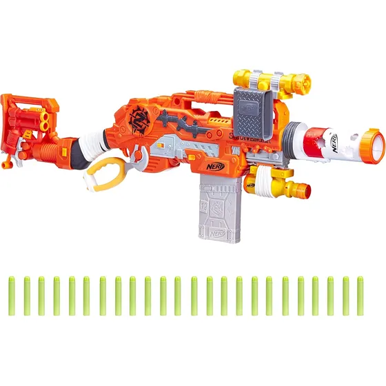 Nerf E1754 Ner Zombie Sistema De Supervivencia Scravenger