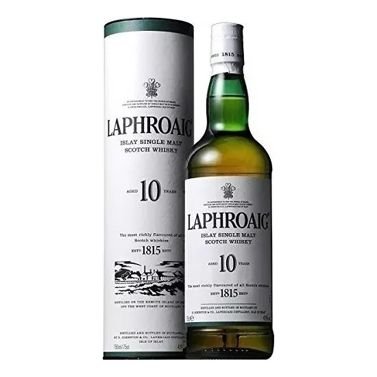 Whisky Escocês Single Malt Laphroaig 10 anos 750ml
