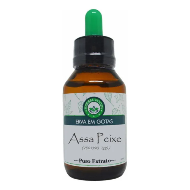 Assa Peixe - Extrato 60ml Herbal Foods Antiulcerogênica