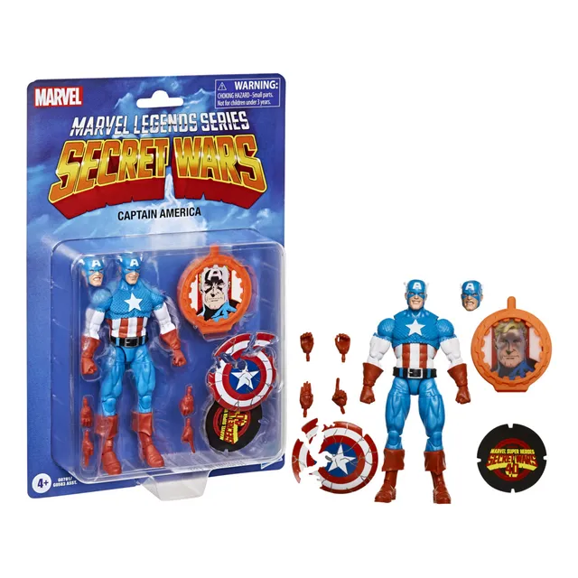 Marvel Legends Secret Wars Captain America Action Figure