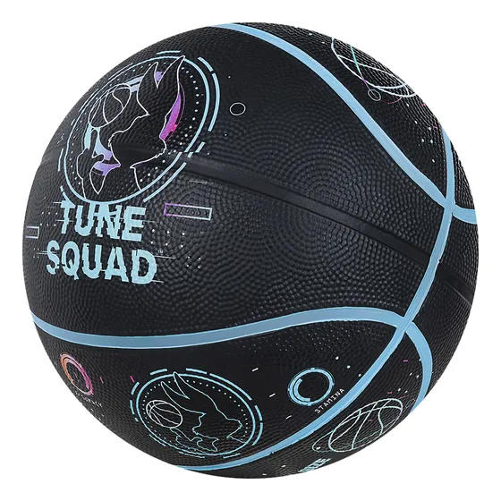 Pelota De Basquet Drb Space Jam Numer 7 Negra Solo Deportes Negro