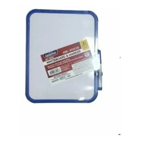 Pizarra  Pizarron Acrilica Blanca  22*28.5  Centimetros