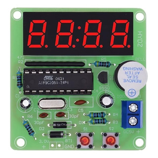 Kit Eletrônica - Relógio Digital 4 Bits P/ Montar At89c2051 Kit Eletrônica - Relógio Digital 4 Bits P/ Montar At89c2051