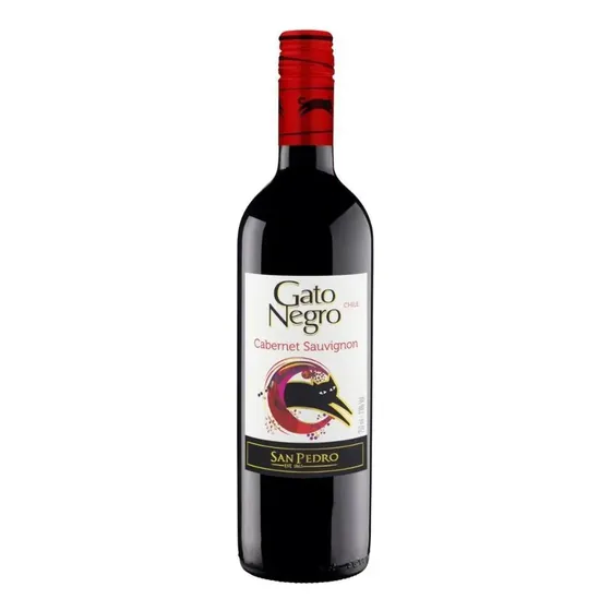 Vinho Chileno Tinto Cabernet Sauvignon Gato Negro 750ml