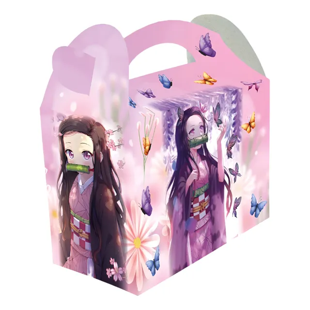 Cajas Sorpresa Temática Nezuko Para Cumpleaños