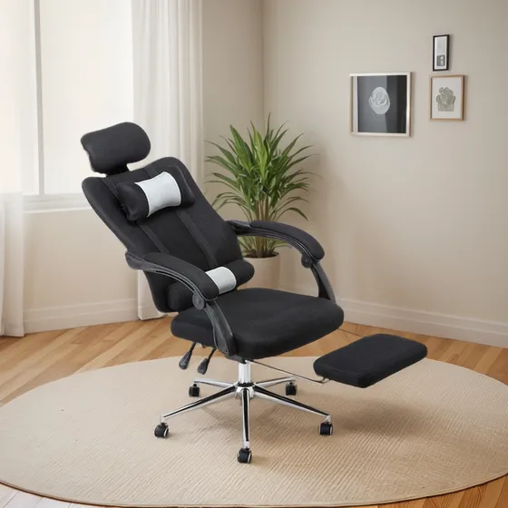 Silla Ejecutiva Ergonómica Lumax Wynn C/apoyapies Oferta