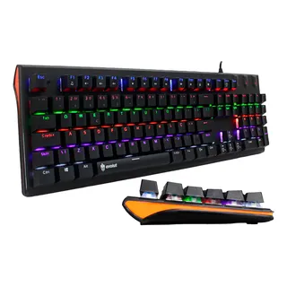 Teclado MecĂąnico Gamer Usb Switch Blue Rgb Para Pc Abnt2 Led Teclado MecĂąnico Gamer Usb Switch Blue Rgb Para Pc Abnt2 Led