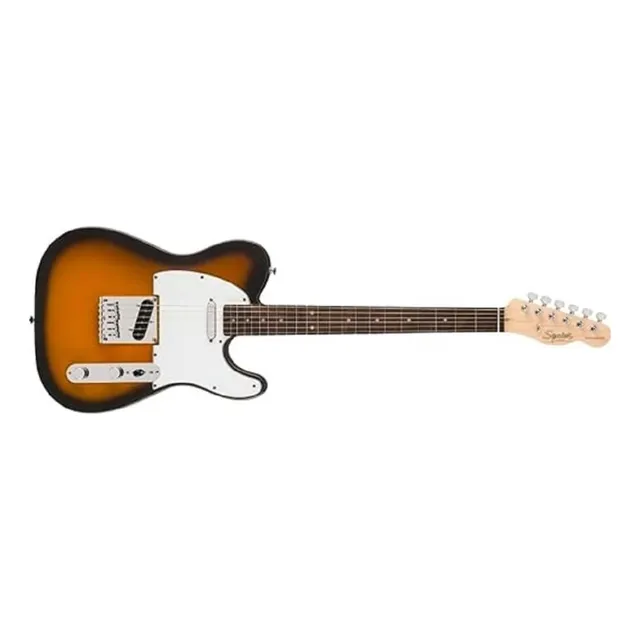 Guitarra Fender Squier Telecaster Debut Series Sunburst Material Del Diapasón Indian Laurel Orientación De La Mano Diestro
