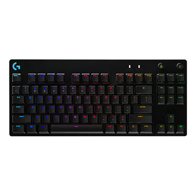 Teclado Logitech Pro Keyboard Rgb Usb Black (920-009388)