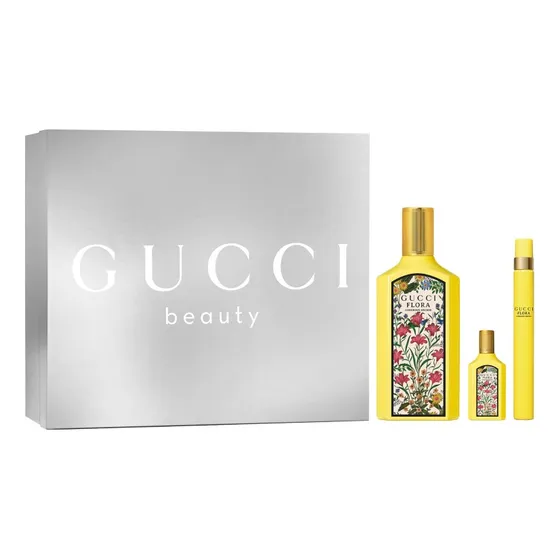 Set Perfume Femenino Gucci Flora Georgeous Orchid Edp 100m
