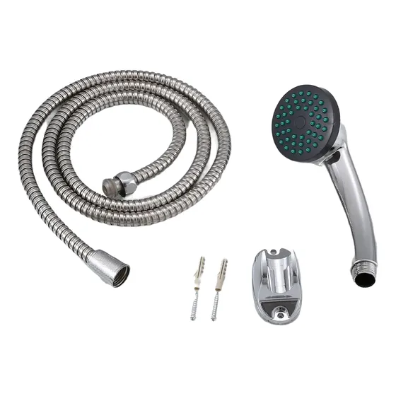 Kit Ducha Teléfono Simple Baño Manguera Flexible Económico 