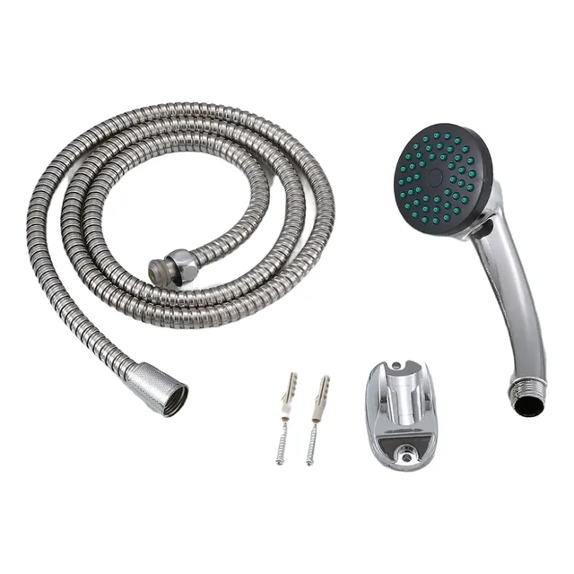 Kit Ducha Teléfono Simple Baño Manguera Flexible Económico 