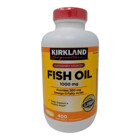 Omega-3 Fish Oíl 1000mg 400 Capsulas 