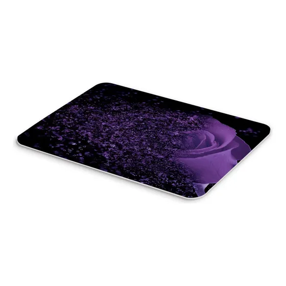 Alfombra Baño Flor Purpura Rosa Desapareciendo Petalo Fondo