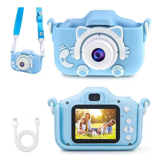 Cámara Digital Hd 1080p Con Tarjeta De 32gb Para Niños