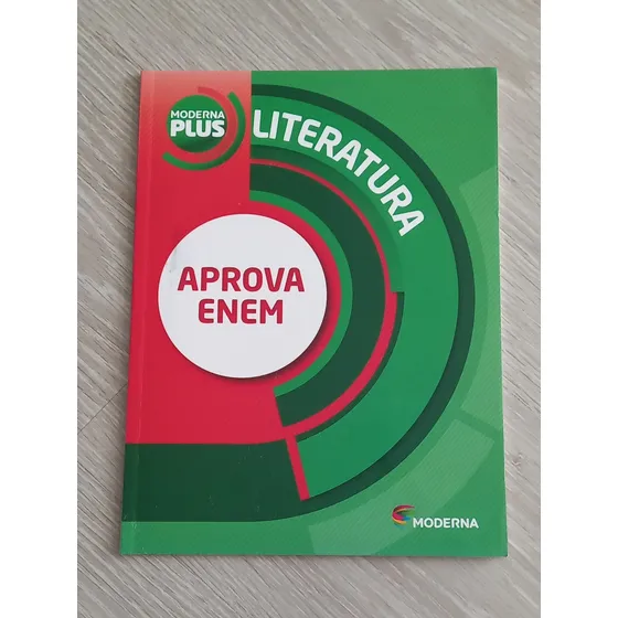 Livro Aprova Enem Literatura Moderna Plus Moderna Enem