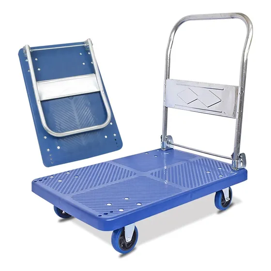 Carrito Plegable Carga Resistente Uso Rudo Soporta 75x48x83