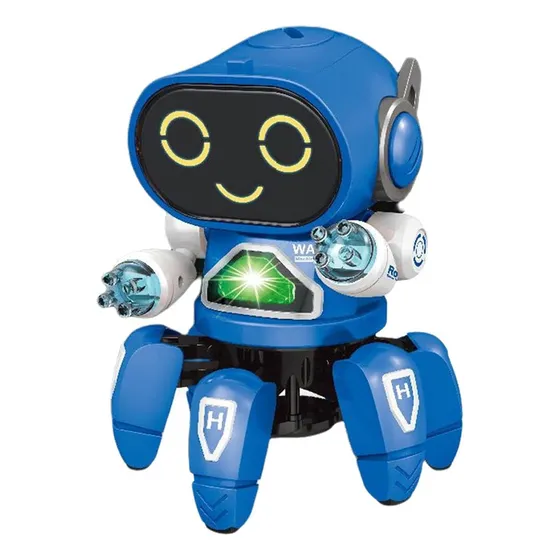 Robot De Juguete Bailarín Con Luces Y Sonido Para Niños Muñeca Robot 