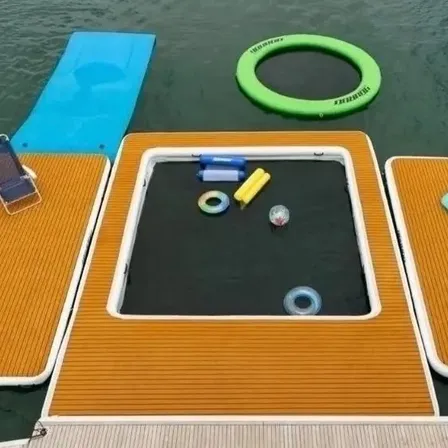 Piscina Flutuante Youroo 20m2 Plat Inflável P/ Barco E Jet