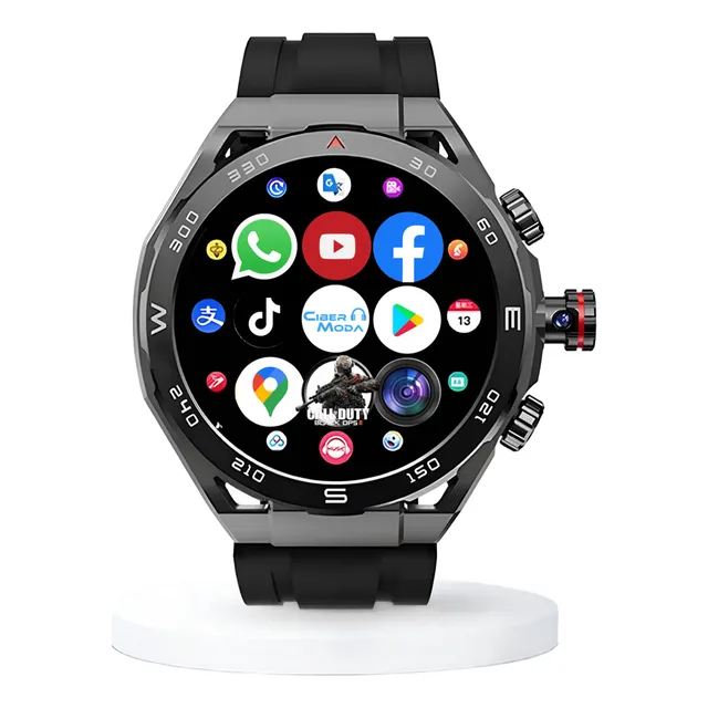 Smartwatch 4g Pantalla Amoled Camara Android Wifi Chip Apps