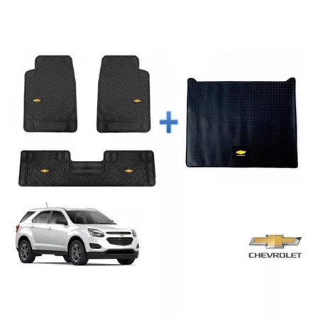 Tapetes Logo Chevrolet + Cajuela Equinox 2010 A 2016 2017