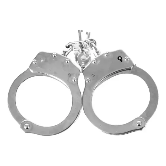 Algema Rossi Handcuffs Aço Niquelado