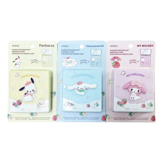 Sanrio Set Mini Brochas Maquillaje