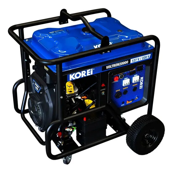 Generador Trifasico Korei C/motor 33 Hp 19kw - Voltron20000