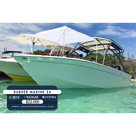 Lancha Rubher Marine 24 Lv2984