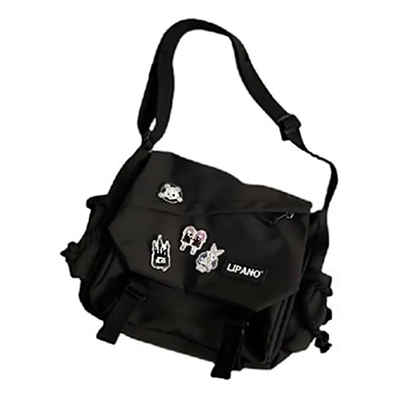 Bolsa Estilo Coreano De Grande Capacidade De Ombro De Nylon