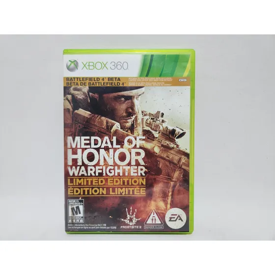 Capa Medal Of Honor Warfighter Original Para Xbox 360