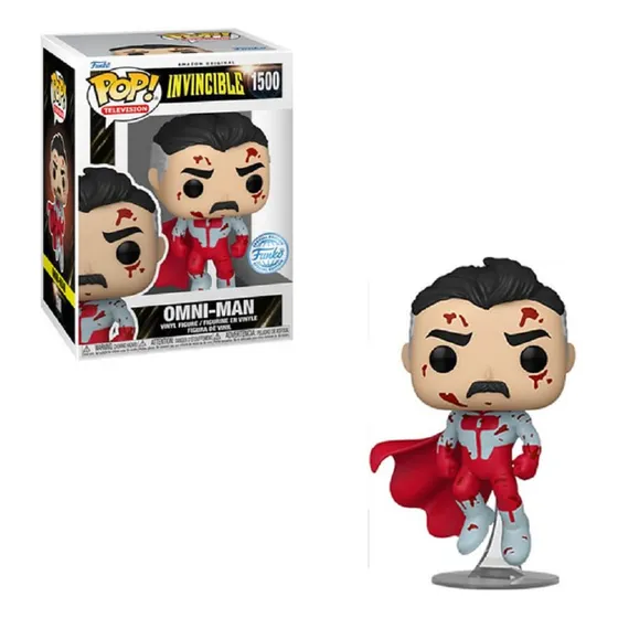 Figura Pop De Vinilo Funko Invincible Bloody Omni-man 12 Cm