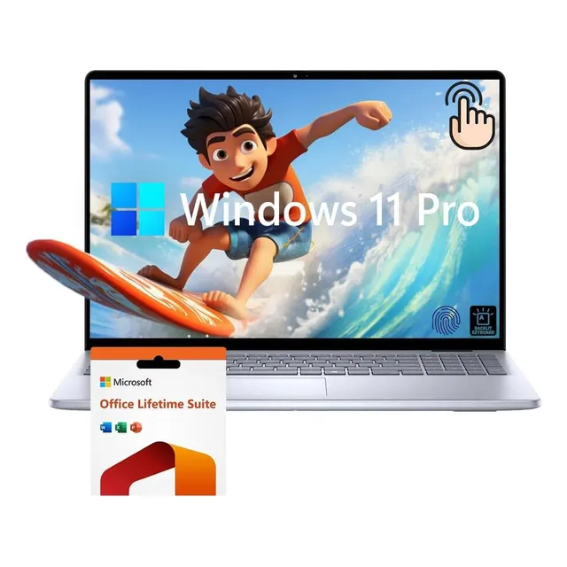 Laptop Dell Inspiron 16 Táctil Amd Ryzen 7 64gb Ram 2tb Ssd