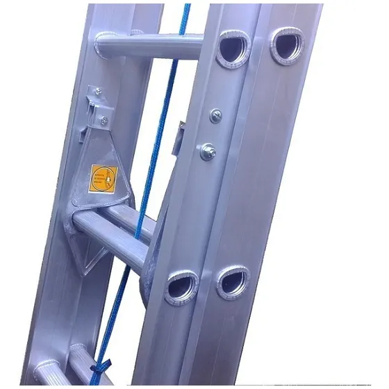 Escalera Extensible 36 (18+18) Escalones Aluminio Reforzada