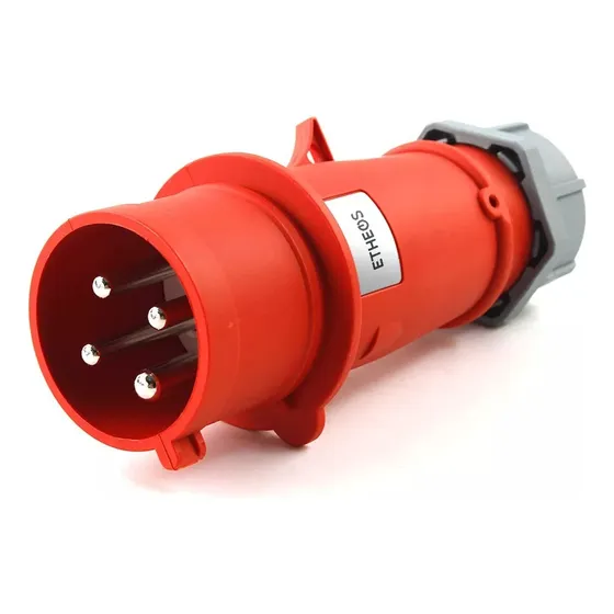 Ficha Industrial 32a 3p Macho Trifásica 3p + T32a 