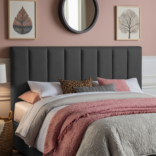 Kit 7 Peças Cabeceira De Cama Modular Para Cama Box De Casal