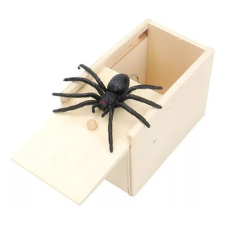 / Simulación De Caja Araña Falsa Broma Juguete Truco / Simulación De Caja Araña Falsa Broma Juguete Truco