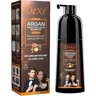 Shampoo Dexe Tinte Café Obscuro Cubre Canas + Argan 15 Min Shampoo Dexe Tinte Café Obscuro Cubre Canas + Argan 15 Min