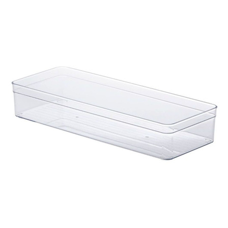 Organizador Transparente Gaveta Armário 40x15x7 1125 Organizador Transparente Gaveta Armário 40x15x7 1125