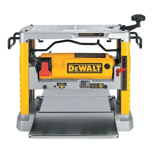 Cepillo De Banco Para Madera 12.1/2 02.1/2 Hp Dewalt Dw734 Color Amarillo