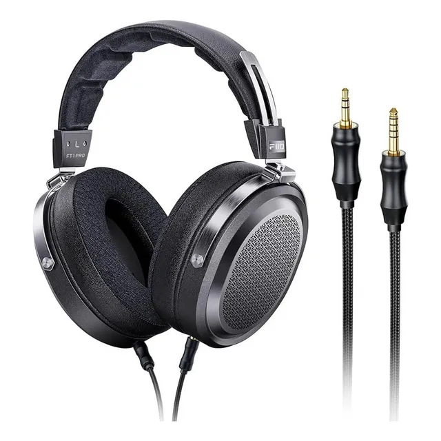 Audífonos Hi-res De Magnetos Planares Fiio Ft1 Pro - Black Color Negro