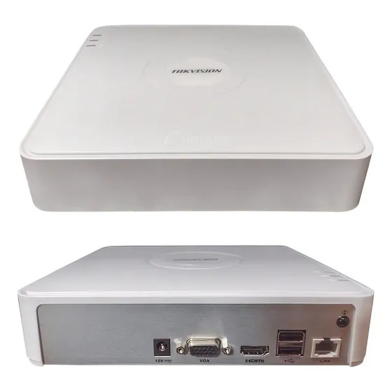 Nvr 4mp Hikvision Ds -7108ni-q1/m 1hdd 8 Canales H.265