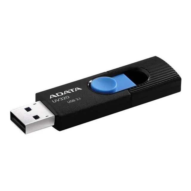 Pendrive 64gb 3.2 Gen 1 Adata Uv320 Pc Tv Tablet Bk Backup