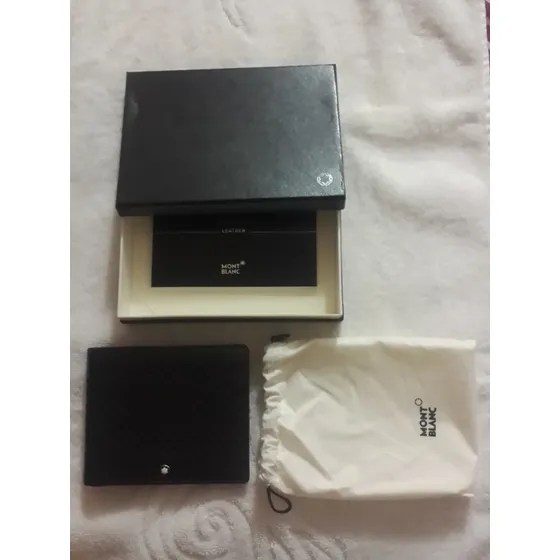 Cartera O Billetera Mont Blanc Original Diseño Exclusivo 
