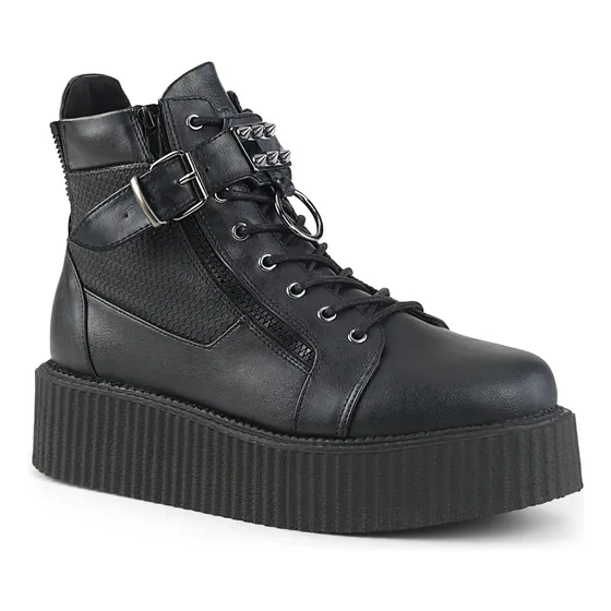 Botines V-creeper-566 Veganos Spikes Aesthetic E Boys Punk
