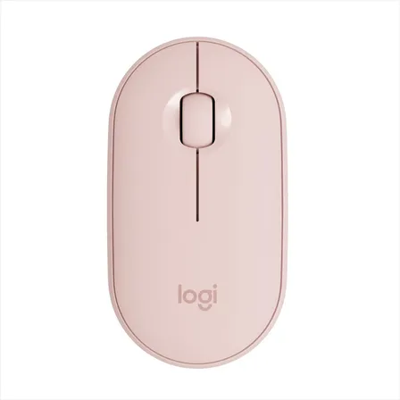 Logitech Pebble M350, Mouse Inalámbrico Moderno - Rosado Color Rosa Logitech Pebble M350, Mouse Inalámbrico Moderno - Rosado Color Rosa
