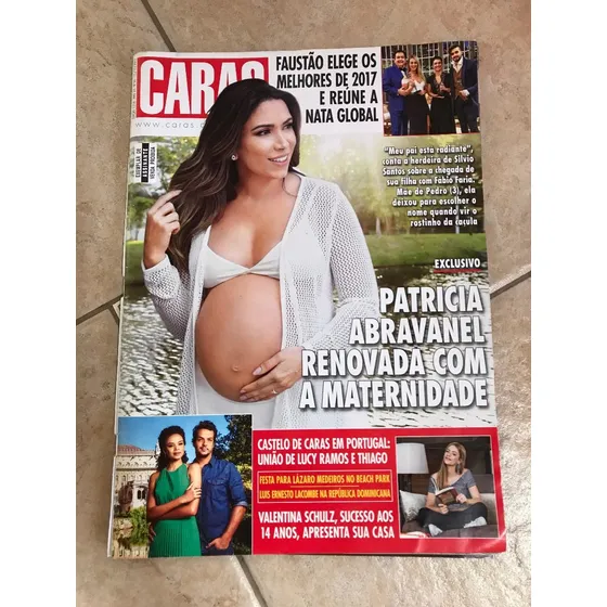 Revista Caras 1258 Patrícia Abravanel Lucy Ramos 2017 E265
