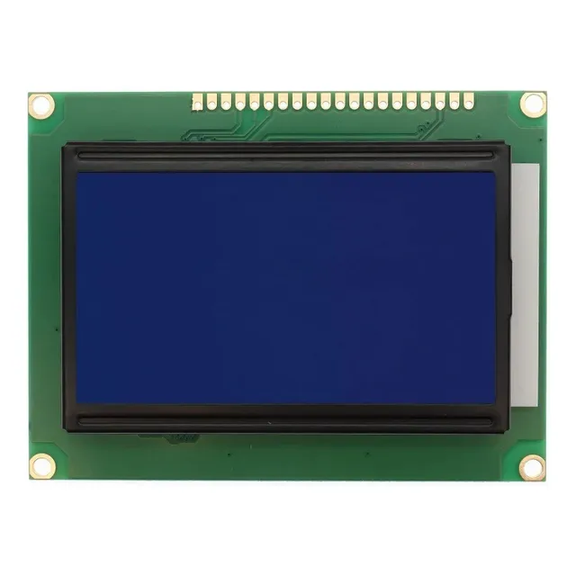 Lcd 128x64 Grafica Paralela St7920 Azul