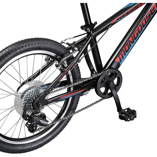Mongoose Rockadile - Bicicleta De Montaña Rígida Para Niños,